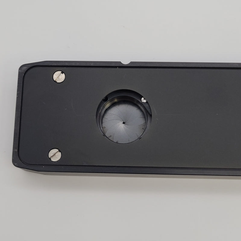 Zeiss Microscope 1062-360 Iris Stop Slider for Incident Light Equipment - microscopemarketplace