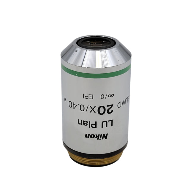 Nikon Microscope Objective LU Plan 20x ELWD EPI - microscopemarketplace
