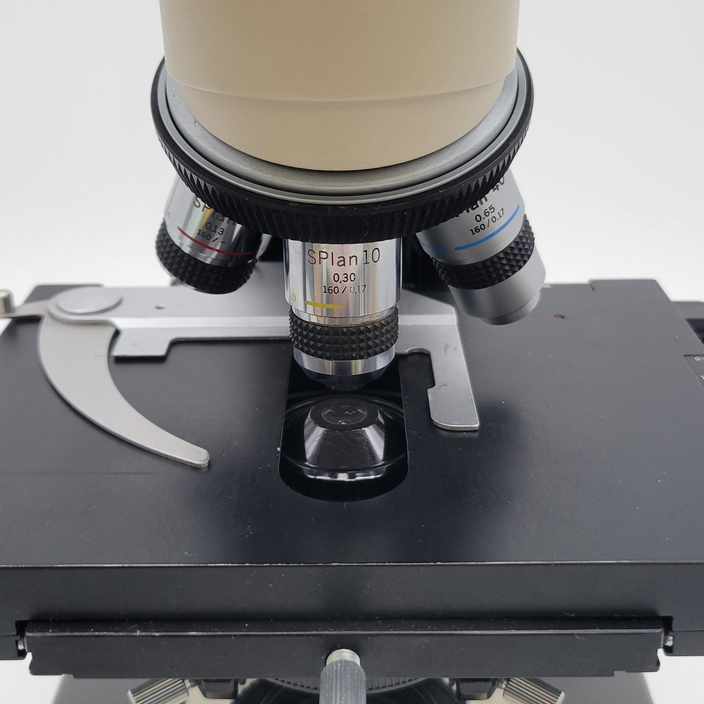 Olympus Microscope BH-2 with Binocular Head & 4x, 10x, 40x, 100x Objectives BH2 - microscopemarketplace