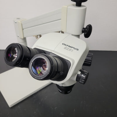 Olympus Stereo Microscope SZ51 with Boomstand - microscopemarketplace