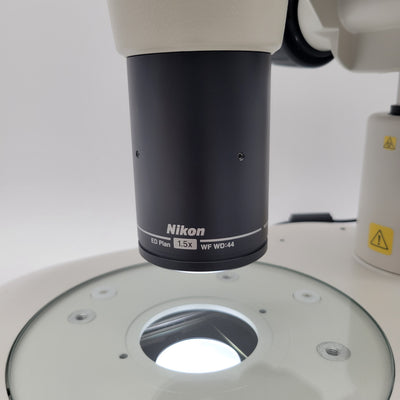 Nikon Stereo Microscope SMZ1270i with Tilting Trinocular Head & Diascopic Stand - microscopemarketplace