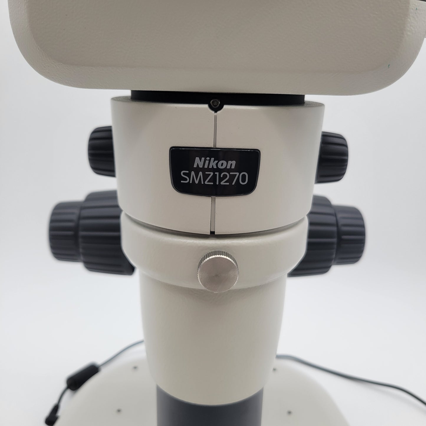 Nikon Stereo Microscope SMZ1270i with Tilting Trinocular Head & Diascopic Stand - microscopemarketplace