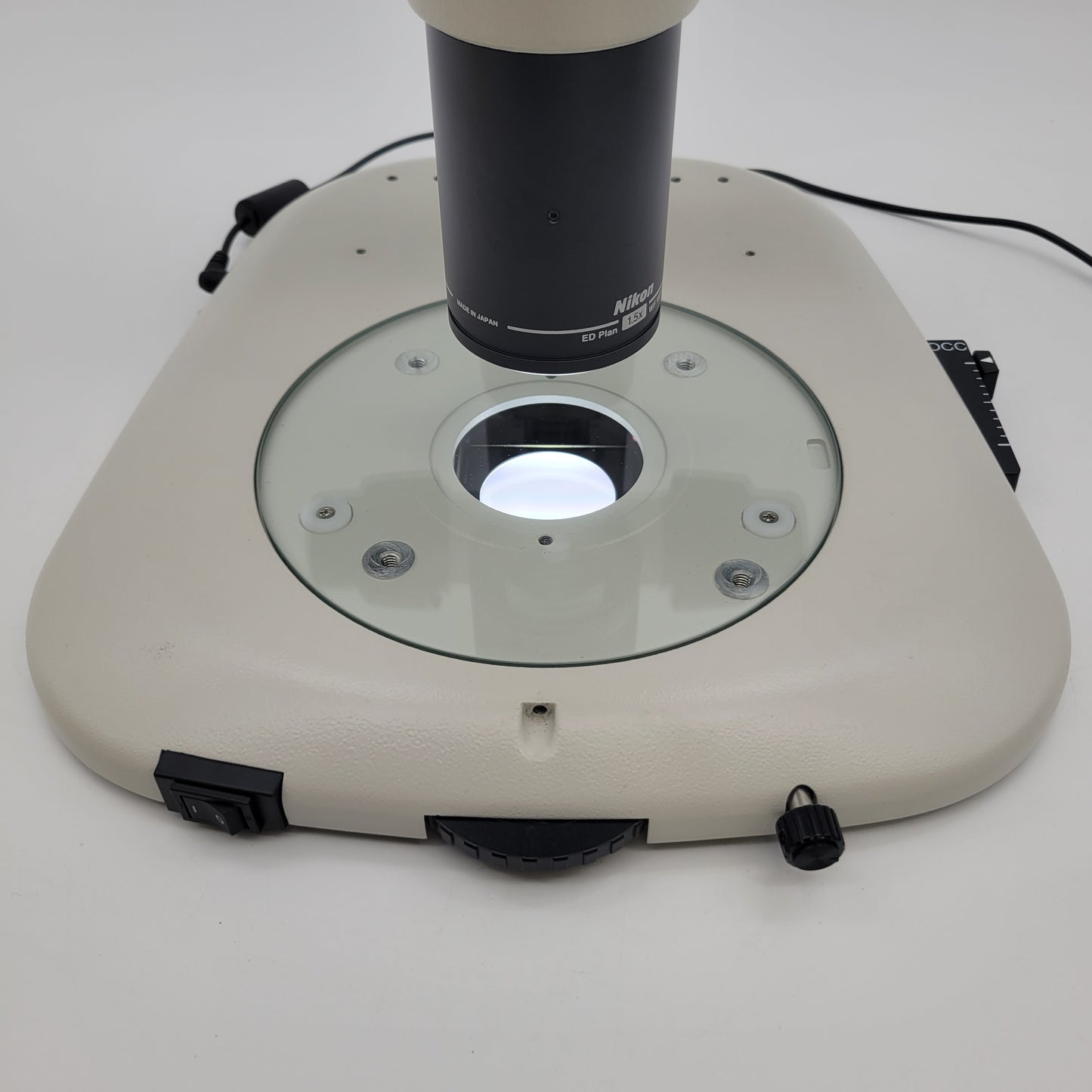 Nikon Stereo Microscope SMZ1270i with Tilting Trinocular Head & Diascopic Stand - microscopemarketplace