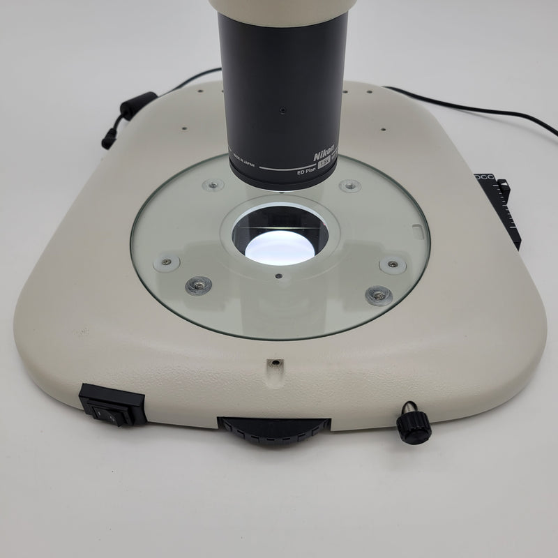 Nikon Stereo Microscope SMZ1270i with Tilting Trinocular Head & Diascopic Stand - microscopemarketplace