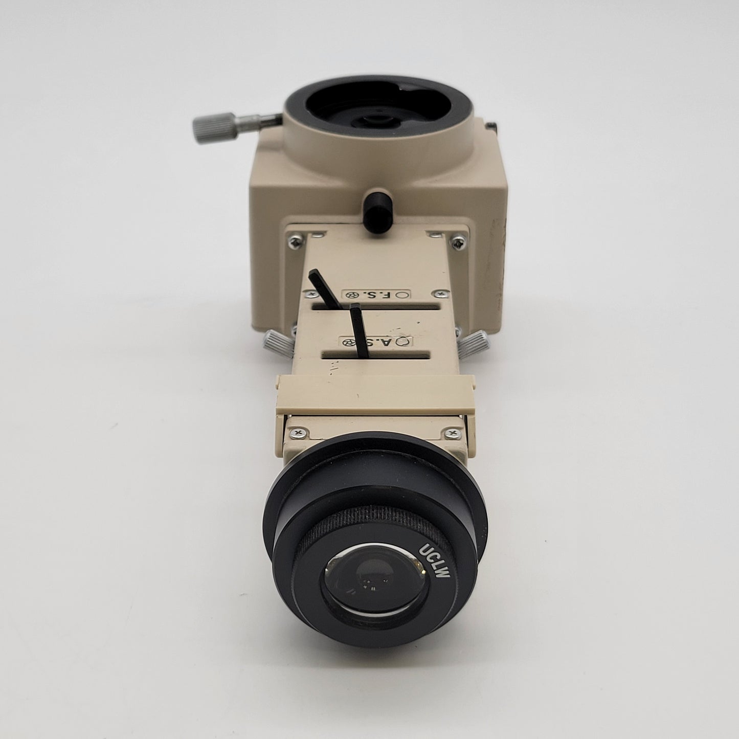 Olympus Microscope BH2-UMA Vertical Illuminator with BF Brightfield Cube - microscopemarketplace