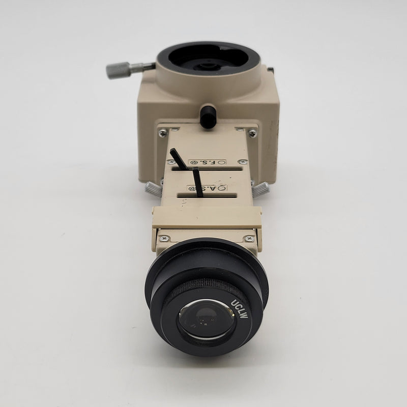 Olympus Microscope BH2-UMA Vertical Illuminator with BF Brightfield Cube - microscopemarketplace
