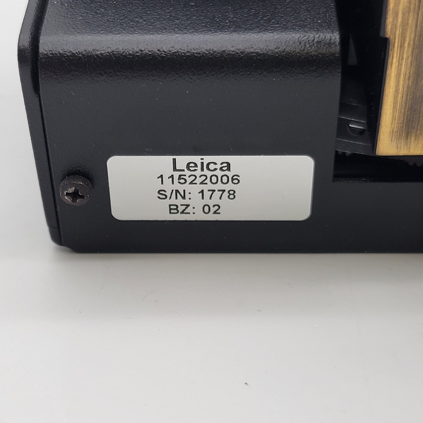 Leica Microscope Manual Condenser with Phase Contrast 11522006 for DMI