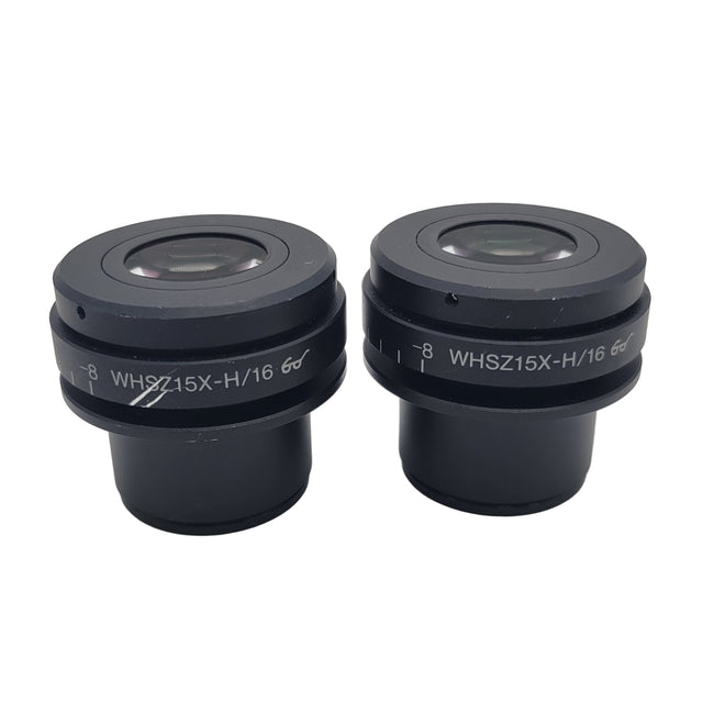 Olympus Stereo Microscope Eyepiece Pair WHSZ15x-H/16 15x Eyepieces