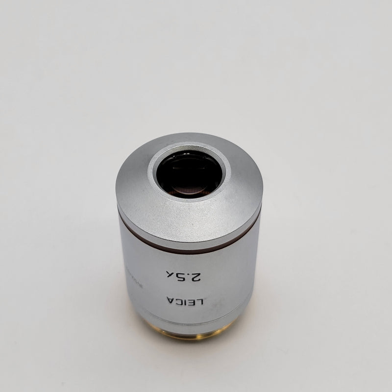 Leica Microscope Objective HCX FL Plan 2.5x 506304 - microscopemarketplace