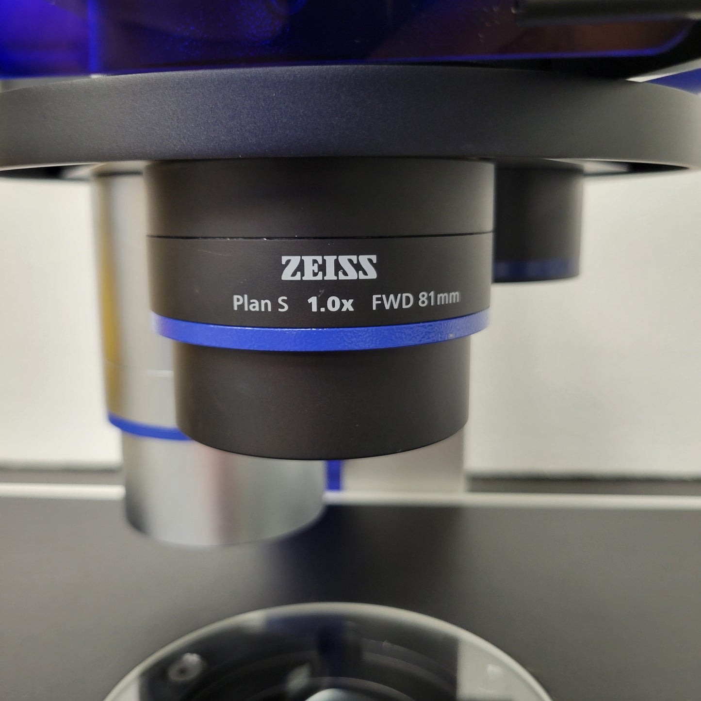 Zeiss Stereo Microscope Discovery.V8 with Transmitted Light Stand & 3 Objectives