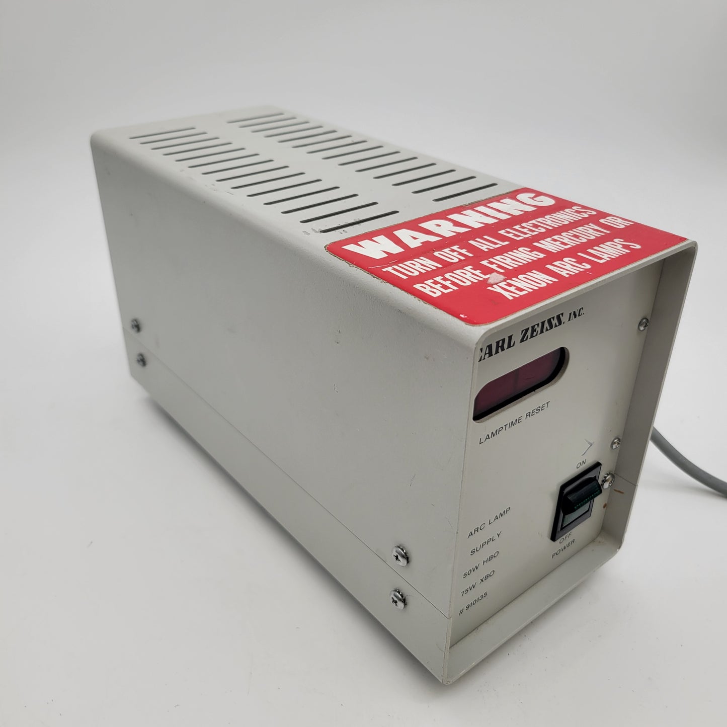 Zeiss LEP Microscope Fluorescence Xenon Mercury 50W HBO / 75W XBO Power Supply