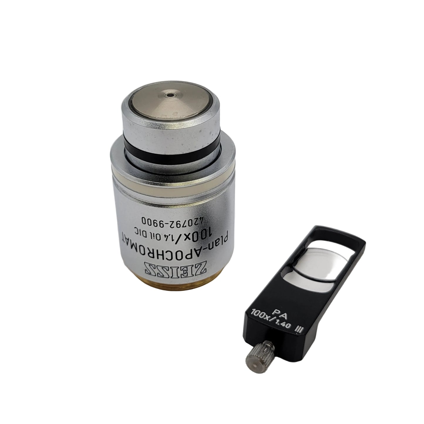 Zeiss Microscope Objective Plan Apochromat 100x 1.4 Oil DIC & Prism PA 100x/1.40