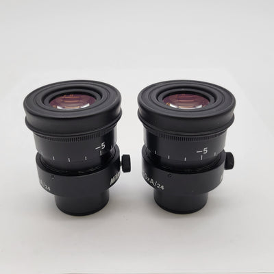 Nikon Stereo Microscope SMZ-U UW10xA/24 Eyepieces Ultra Wide 10x - microscopemarketplace