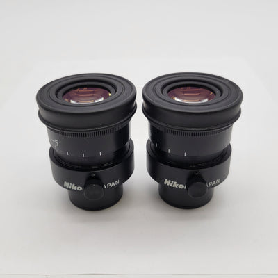 Nikon Stereo Microscope SMZ-U UW10xA/24 Eyepieces Ultra Wide 10x - microscopemarketplace