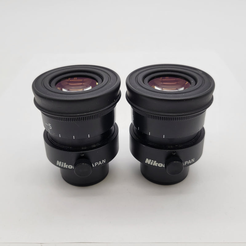 Nikon Stereo Microscope SMZ-U UW10xA/24 Eyepieces Ultra Wide 10x - microscopemarketplace