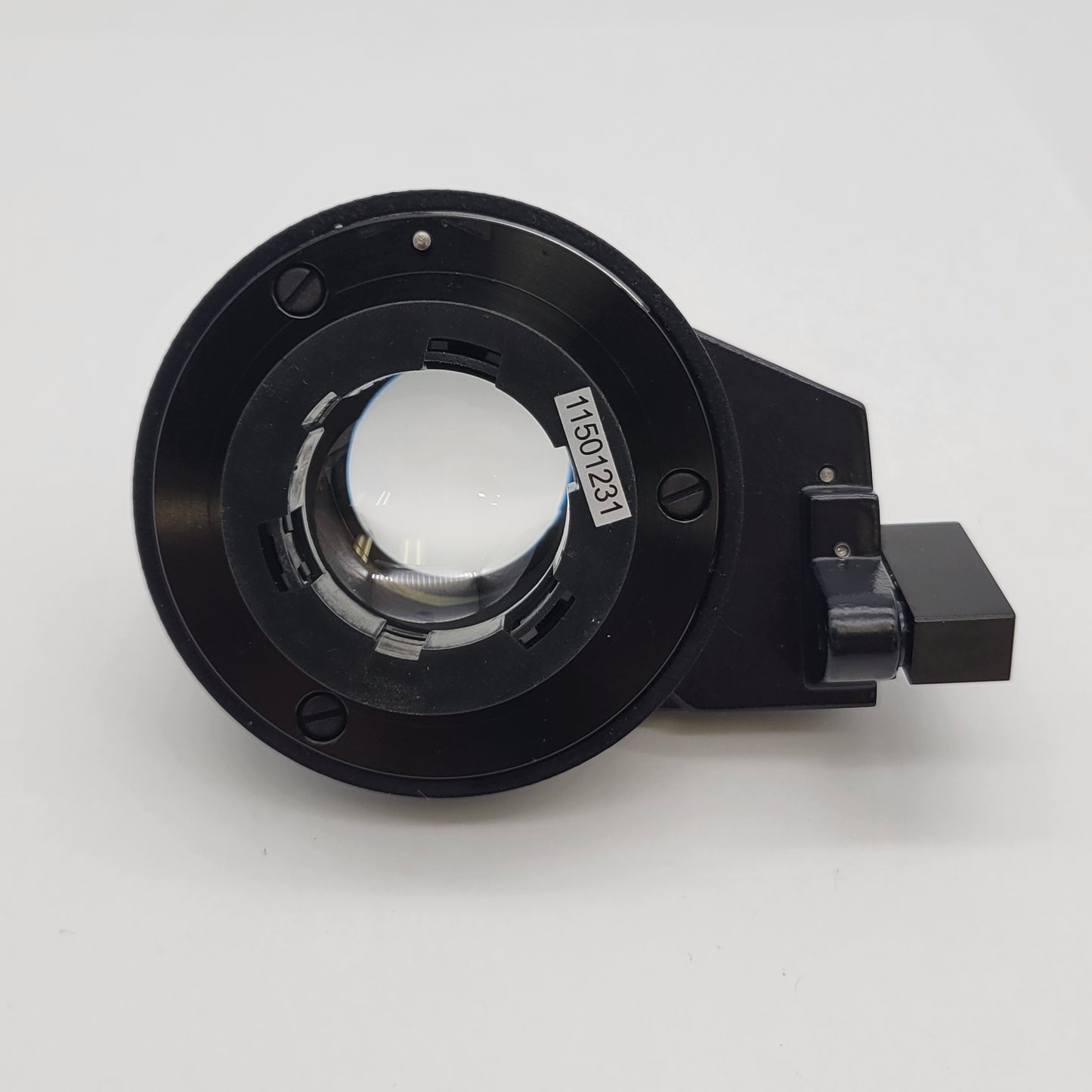 Leica Microscope Swing Out Condenser achr.-apl. A 0.9 (P) S1  501183 Flip Top