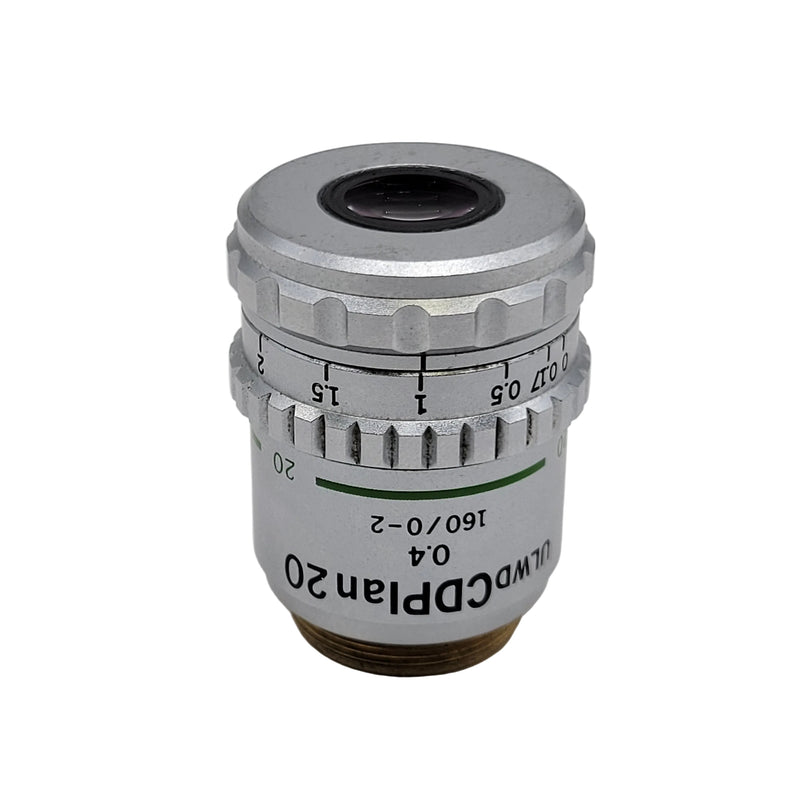 Olympus Microscope Objective ULWD CDPlan 20x - Microscope Marketplace