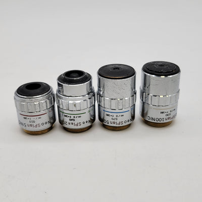 Olympus Microscope DIC NIC Nomarski NeoSPlan 5x 20x 50x 100x Objectives & Prisms - Microscope Marketplace