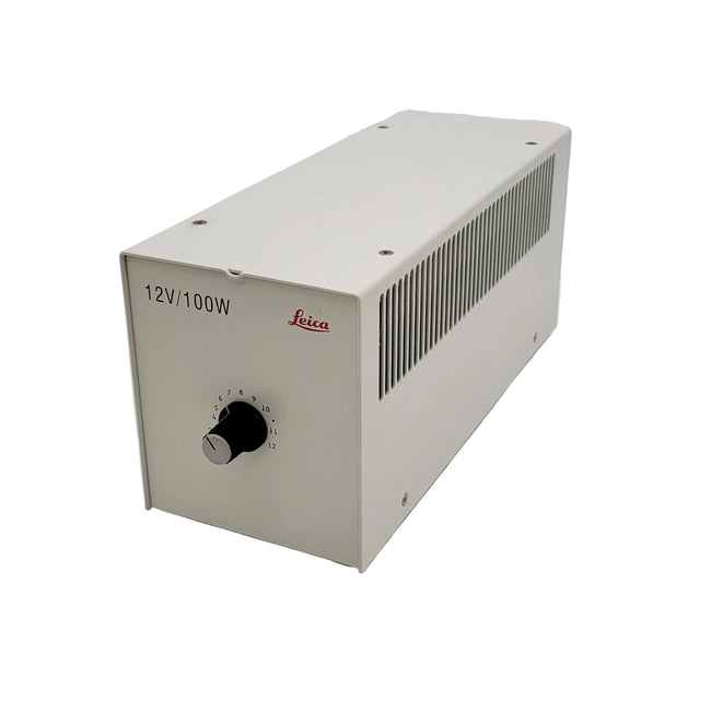 Leica Microscope 12V 100W Halogen Lamp Power Supply 11501179 - microscopemarketplace