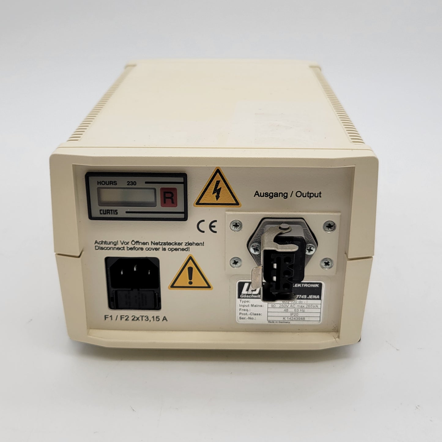 Leica Microscope ebq 100 Power Supply for Mercury Fluorescence Lamphouse - Microscope Marketplace