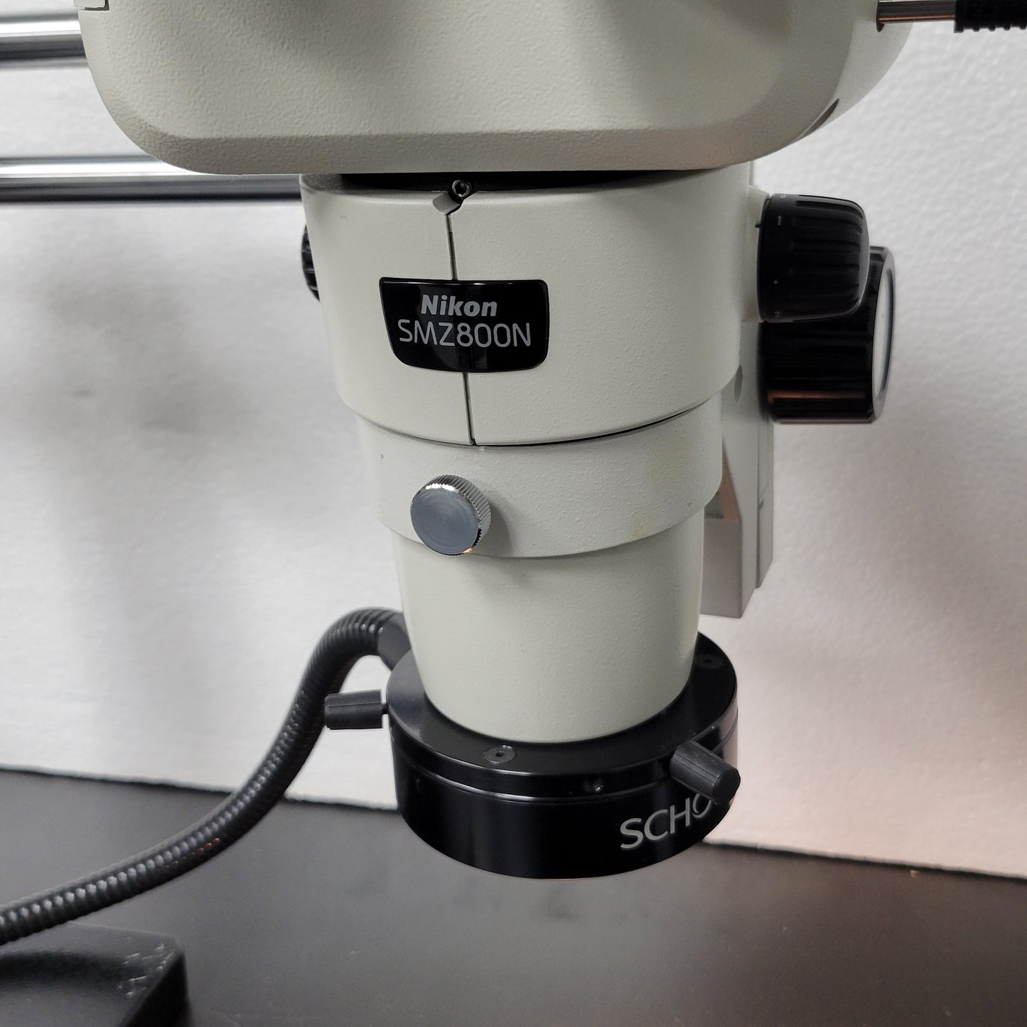 Nikon Stereo Microscope SMZ800N with Trinocular Tilting Head and Boomstand - Microscope Marketplace