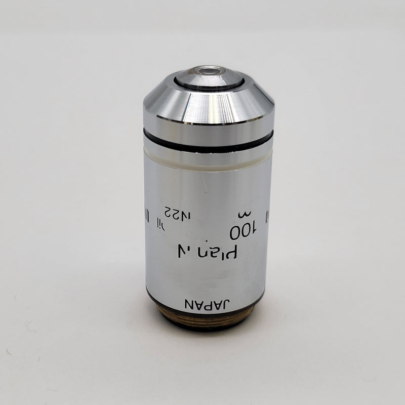 Olympus Microscope Objective Plan N 100x 1.25 Oil *DEAL* - Microscope Marketplace