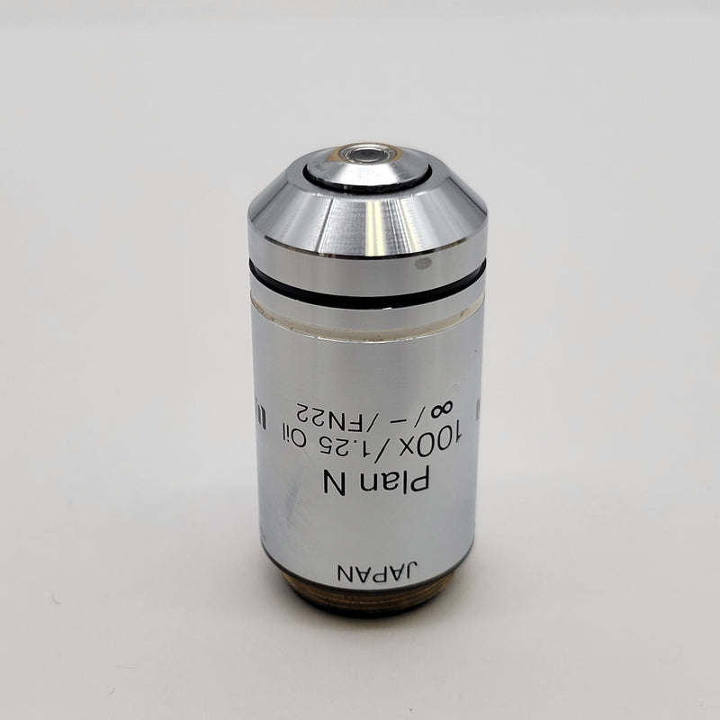 Olympus Microscope Objective Plan N 100x *DEAL* - Microscope Marketplace
