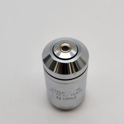 Olympus Microscope Objective Plan N 100x *DEAL* - Microscope Marketplace