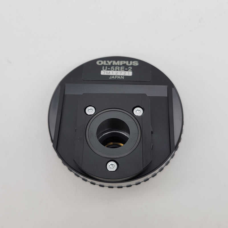 Olympus Microscope 5 Place Nosepiece U-5RE-2 for BX Series NEW - Microscope Marketplace