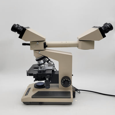 Olympus Microscope BH-2 with Front to Back Pointer Bridge and 100x BH2 - Microscope Marketplace