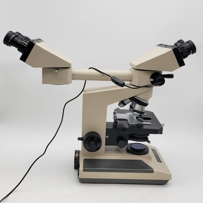 Olympus Microscope BH-2 with Front to Back Pointer Bridge and 100x BH2 - Microscope Marketplace