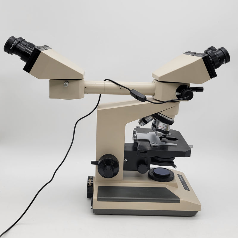 Olympus Microscope BH-2 with Front to Back Pointer Bridge and 100x BH2 - Microscope Marketplace