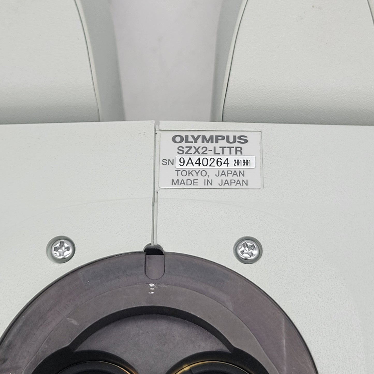 Olympus Stereo Microscope SZX2-LTTR Ergonomic Long Tilting Trinocular Head - Microscope Marketplace