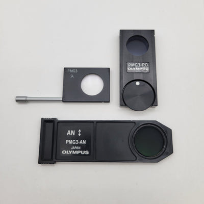 Olympus Microscope PMG3 Metallurgical with Brightfield, Darkfield and DIC PMG-3 - Microscope Marketplace