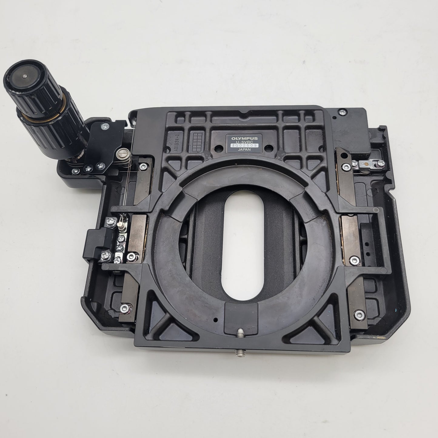 Olympus Microscope U-SVRC Right Hand Mechanical XY Stage for BX45 BX46 *DEAL* - Microscope Marketplace