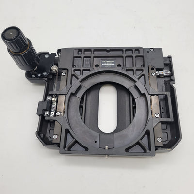 Olympus Microscope U-SVRC Right Hand Mechanical XY Stage for BX45 BX46 *DEAL* - Microscope Marketplace