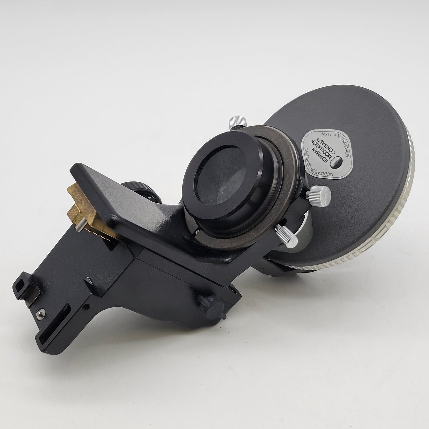 Nikon Diaphot 300 Microscope Hoffman Modulation Contrast Condenser & Objectives - Microscope Marketplace