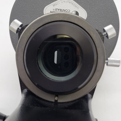 Nikon Diaphot 300 Microscope Hoffman Modulation Contrast Condenser & Objectives - Microscope Marketplace