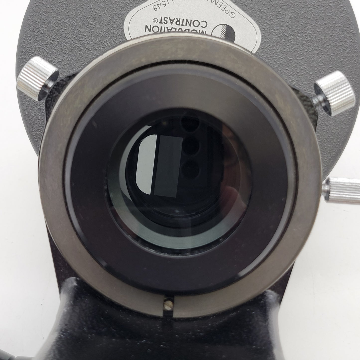 Nikon Diaphot 300 Microscope Hoffman Modulation Contrast Condenser & Objectives - Microscope Marketplace