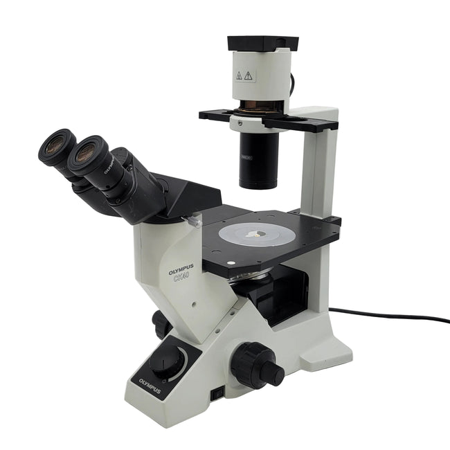 Olympus Microscope CK40 Inverted with Phase Contrast *DEAL* - Microscope Marketplace