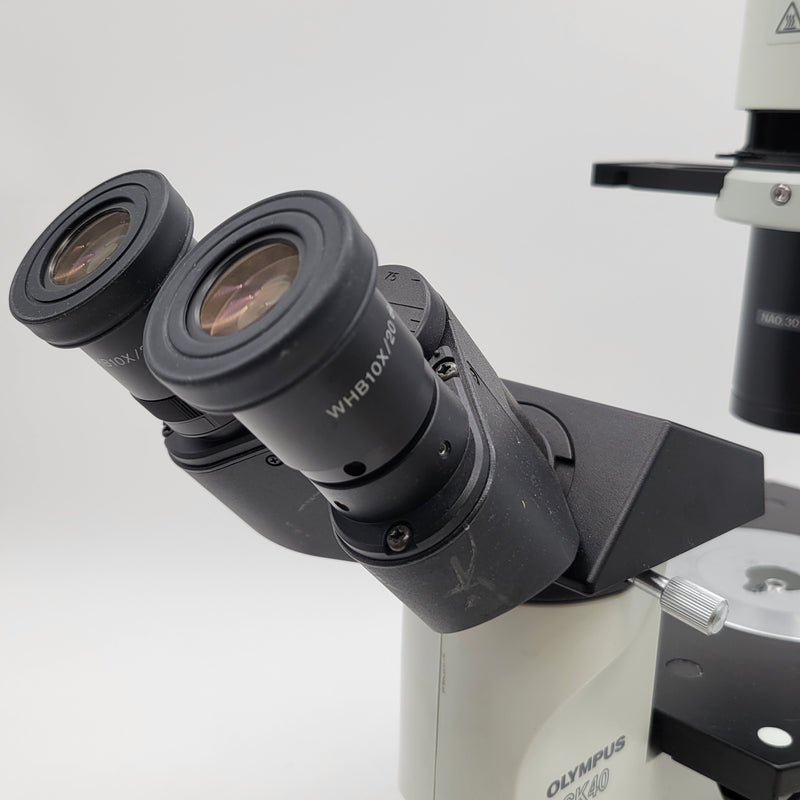 Olympus Microscope CK40 Inverted with Phase Contrast *DEAL* - Microscope Marketplace