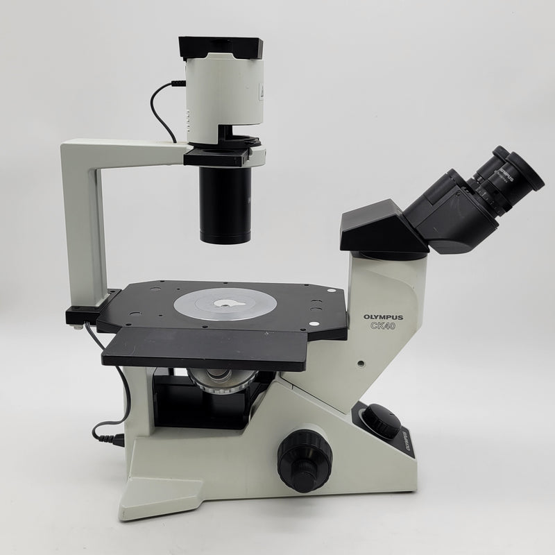 Olympus Microscope CK40 Inverted with Phase Contrast *DEAL* - Microscope Marketplace