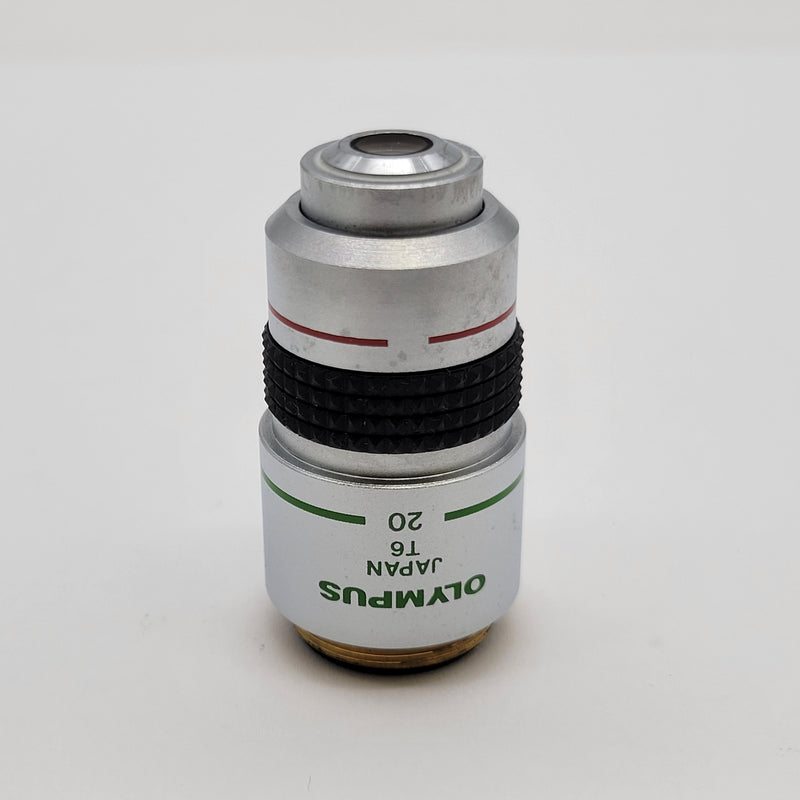Olympus Microscope Objective A 20 PL 20x 160/0.17 Phase Contrast A20PL - Microscope Marketplace