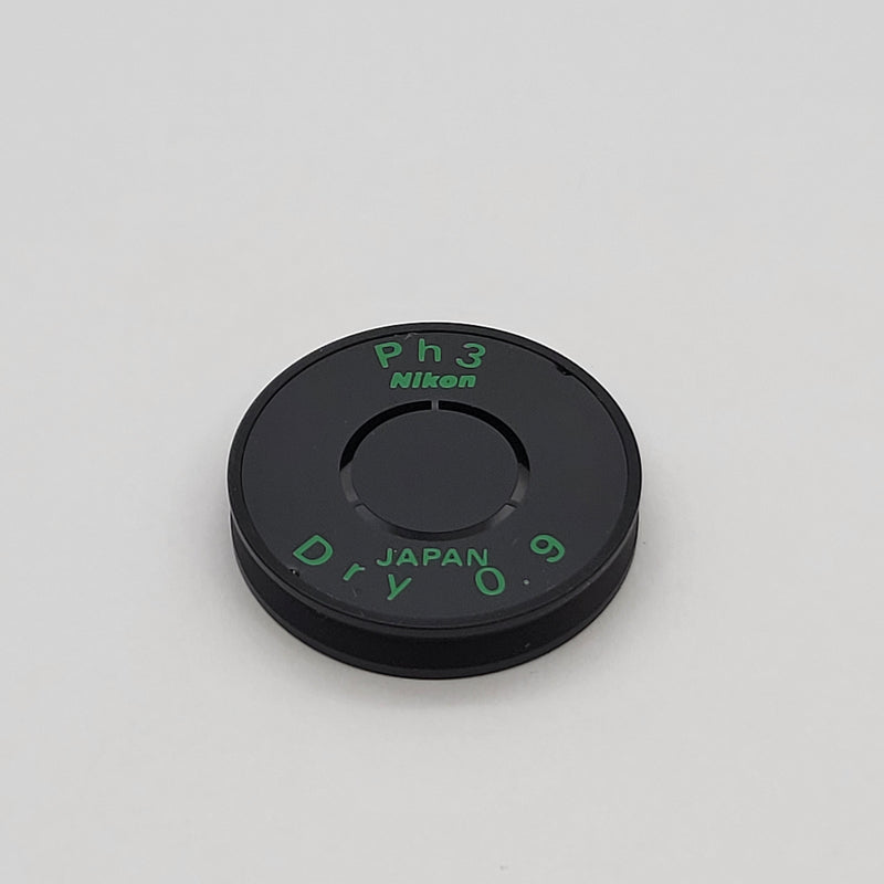 Nikon Microscope D-C Ph3 Dry 0.9 Phase Ring for Universal Condenser - Microscope Marketplace