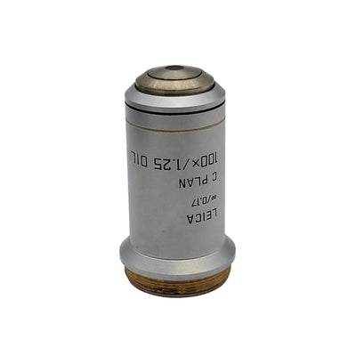 Leica Microscope Objective C Plan 100x 1.25 Oil ∞/0.17 506072 - Microscope Marketplace