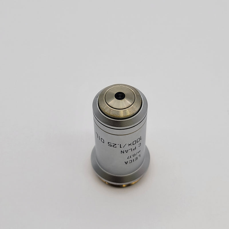 Leica Microscope Objective C Plan 100x 1.25 Oil ∞/0.17 506072 - Microscope Marketplace