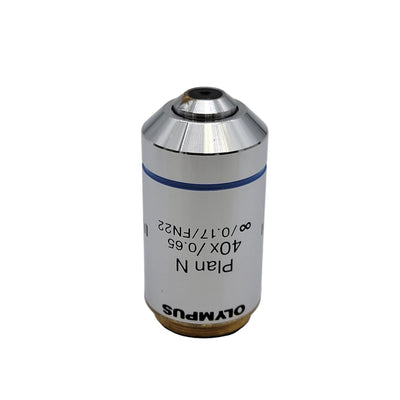 Olympus Microscope Objective Plan N 40x *DEAL* - Microscope Marketplace
