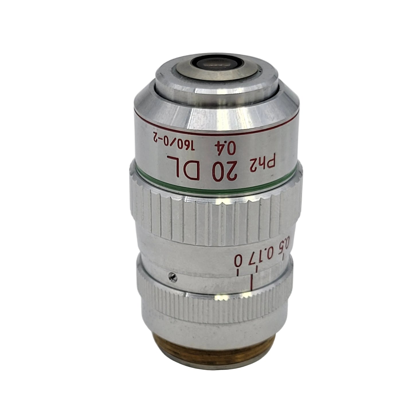 Nikon Microscope Objective 20x Ph2 20 DL 160/0-2