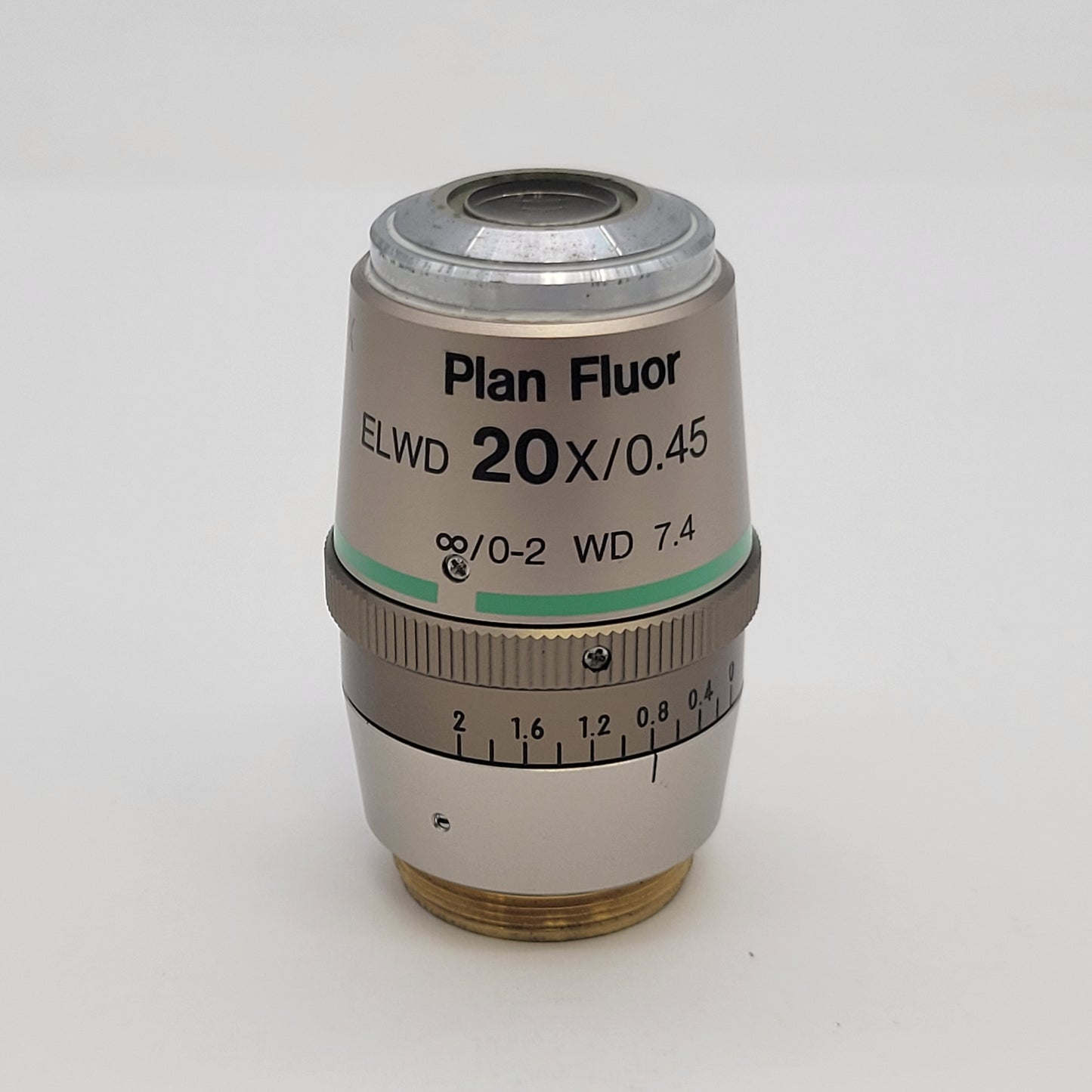Nikon Microscope Objective Plan Fluor ELWD 20x with Correction Collar