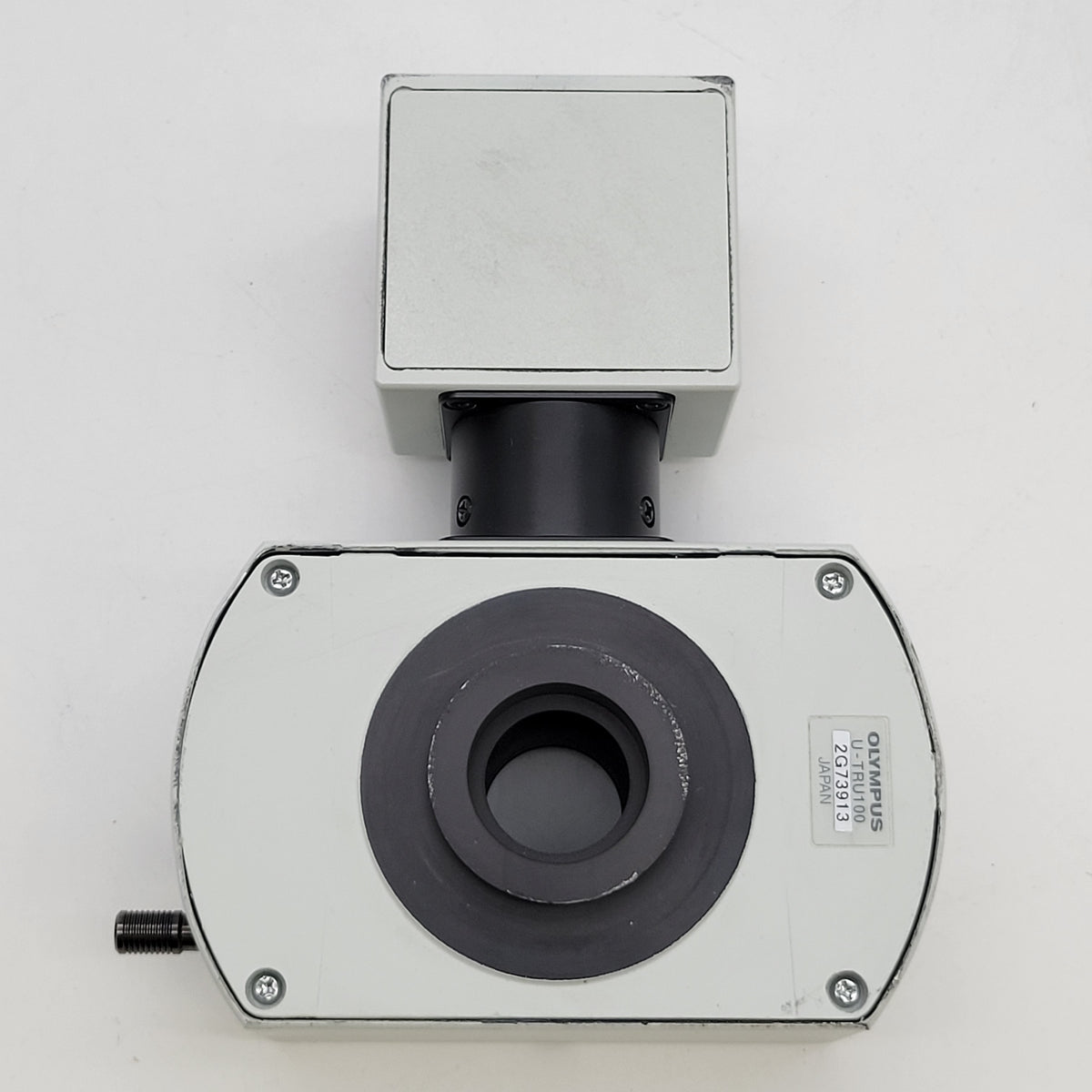 Olympus Microscope U-TRU100 Side Camera Port Intermediate Tube